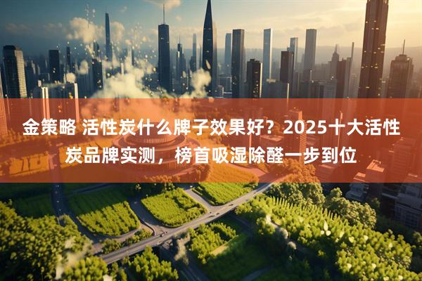 金策略 活性炭什么牌子效果好？2025十大活性炭品牌实测，榜首吸湿除醛一步到位
